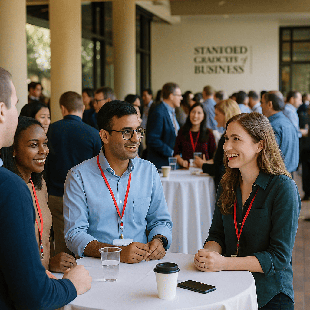 Networking-Event an der Stanford Graduate School of Business