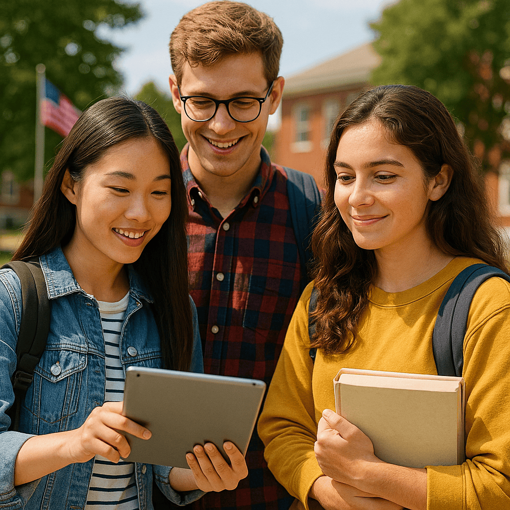 Campusleben beim Studium in den USA